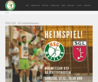 HSG-DM.de(HSG Dutenhofen/Münchholzhausen) Screenshot