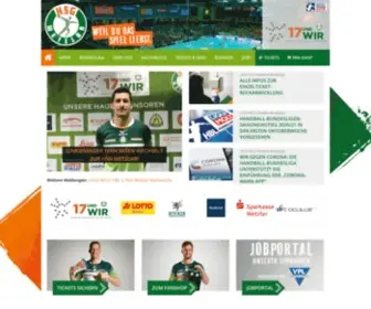 HSG-Wetzlar.de(Der Handball) Screenshot