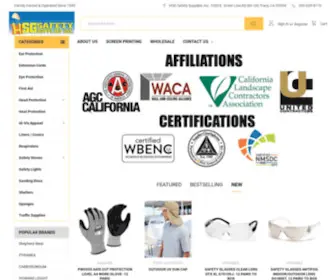 HSgsafety.com(HSG Safety Supplies) Screenshot