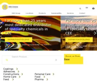 HSH-Chemie.com(HSH Chemie) Screenshot