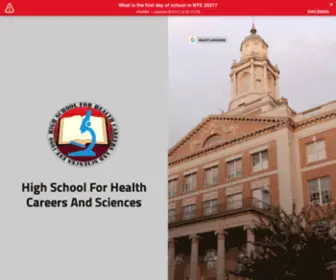 HSHCS.nyc(High School For Health Careers And Sciences) Screenshot