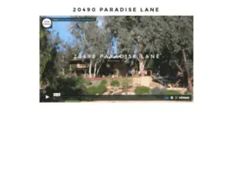 HSHprodmls3.com(20490 Paradise Lane) Screenshot