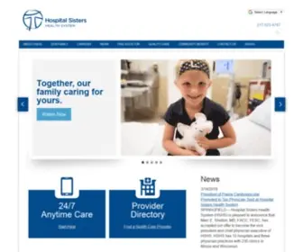 HSHS.org(Hospital Sisters Health System (HSHS)) Screenshot