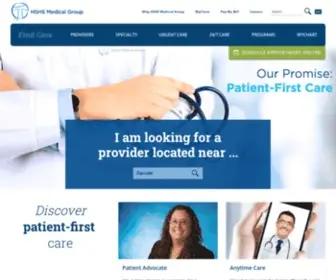 HSHsmedicalgroup.org(HSHS Medical Group) Screenshot