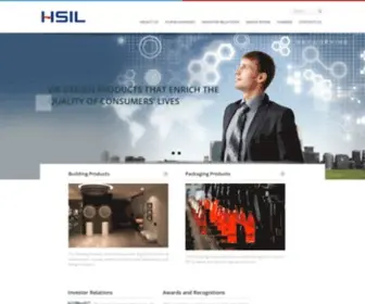 Hsilgroup.com(HSIL) Screenshot