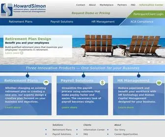 Hsimon.com(HowardSimon & Associates) Screenshot