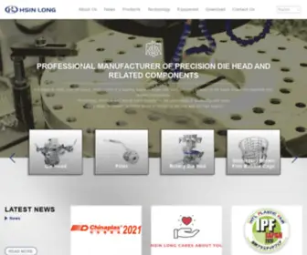 Hsin-Long.com(HSIN LONG Thread Rolling Machine Co) Screenshot