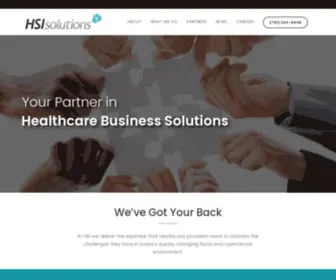 Hsisolutions.org(HSI Solutions) Screenshot