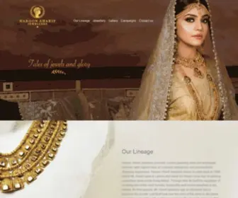 Hsjeweller.com(Haroon Sharif Jewellers) Screenshot