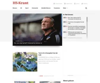 HSkrant.nl(Dagblad van het Noorden) Screenshot