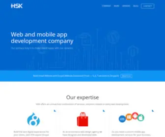 HSksoftwareservices.com(Drupal website development) Screenshot