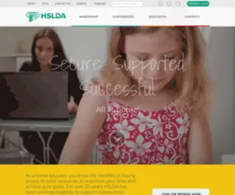 HSlda.ca(Homeschooling is Better with HSLDA) Screenshot