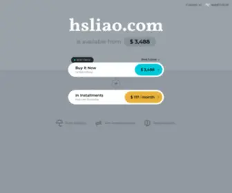 Hsliao.com(hsliao) Screenshot