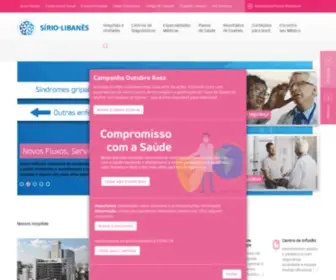 HSL.org.br(Hospital Sírio) Screenshot