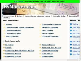 Hsmarket.com(Web Directory) Screenshot