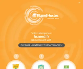 Hsmed.fr(Bienvenue) Screenshot