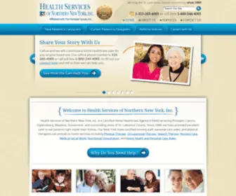 HSNNY.com(Certified Home Healthcare Agency Serving Potsdam) Screenshot