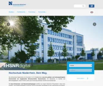 HSNR.de(HS Niederrhein) Screenshot