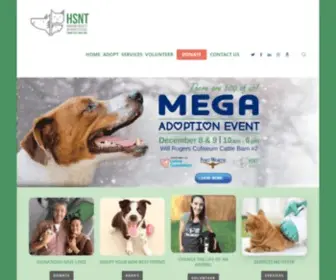 HSNT.org(The humane society of north texas) Screenshot