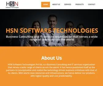 HSntek.com(HSN IT Consulting and Development Services Hyderabad) Screenshot