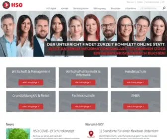 Hso.ch(HSO Wirtschafts) Screenshot