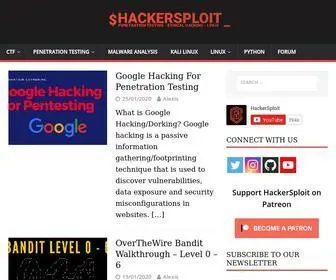 HSploit.com(HackerSploit) Screenshot