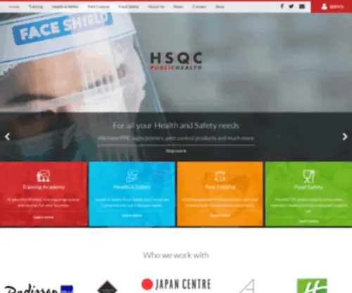 HSQC.com(HSQC Public Health Home) Screenshot