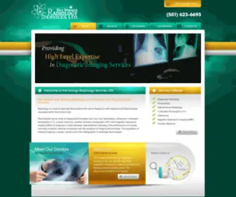 Hsrad.com(Hot Springs Radiology Services) Screenshot