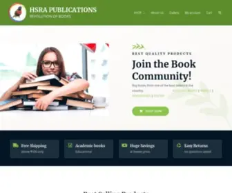 Hsrapublications.com(HSRA PUBLICATIONS) Screenshot