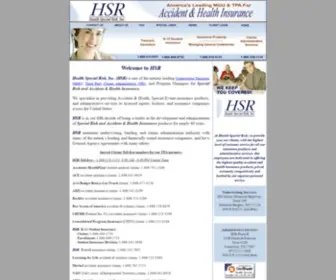 Hsri.com(Accident & Health Insurance) Screenshot