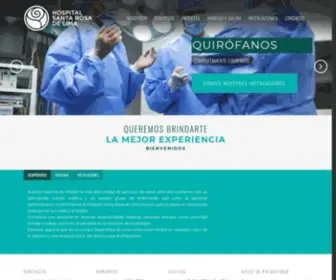 HSRL.com.mx(Hospital Santa Rosa de Lima) Screenshot