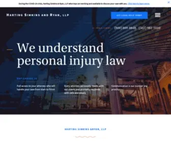 HSrlegal.com(Southern California Injury Lawyer) Screenshot