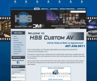 HSscustomav.com(Home Automation) Screenshot