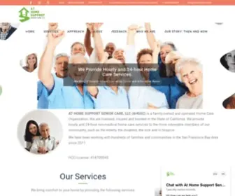 Hsseniorcare.com(Senior Caregiver Services in Los Altos) Screenshot