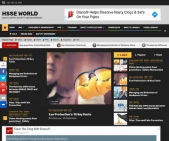 HsseWorld.com(HSSE WORLD) Screenshot