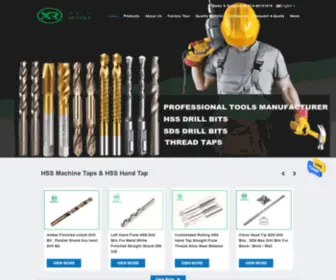 HSsmachinetaps.com(Quality HSS Machine Taps & HSS Hand Tap factory from China) Screenshot