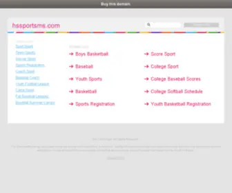 HSsportsms.com(High School Sports in Mississippi) Screenshot