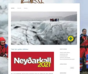 HSSR.is(Hjálparsveit) Screenshot