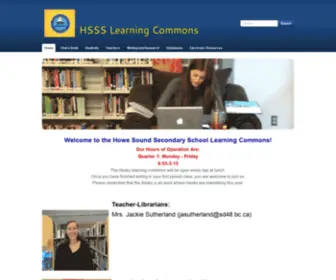 HSSslearningcommons.com(HSS Learning Commons) Screenshot