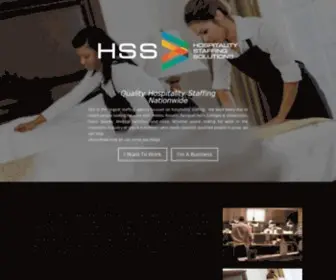 HSSstaffing.com(HSS) Screenshot