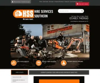 HSstoolshop.co.uk(Woking's original tool hire & sales company) Screenshot