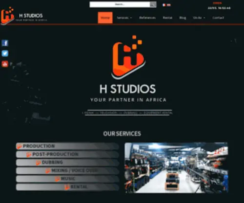 Hstudios.net(Location matériel audiovisuel) Screenshot