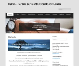 Hsudl.eu(Hardies Softies UniversalDienstLeister) Screenshot