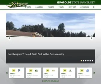 Hsujacks.com(Humboldt State University Athletics) Screenshot