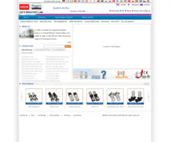 Hsun-Lightings.com(HSUN Lighting Co) Screenshot