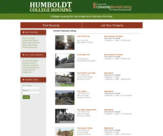 Hsurentals.com(Humboldt State Rental Listings) Screenshot