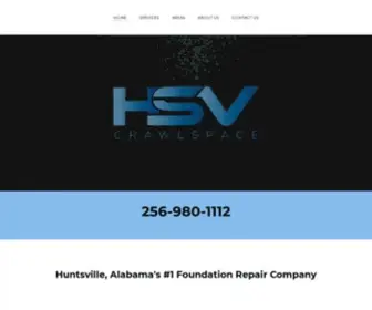 HSVcrawlspace.com(Crawl space encapsulation) Screenshot