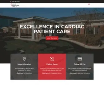 HSvheartmds.com(Huntsville Cardiovascular Clinic) Screenshot