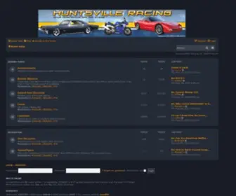 HSvracing.com(Huntsville Racing) Screenshot