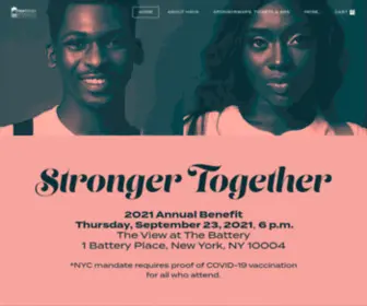 HSVSNYcbenefit.org(HSVS STRONGER TOGETHER) Screenshot